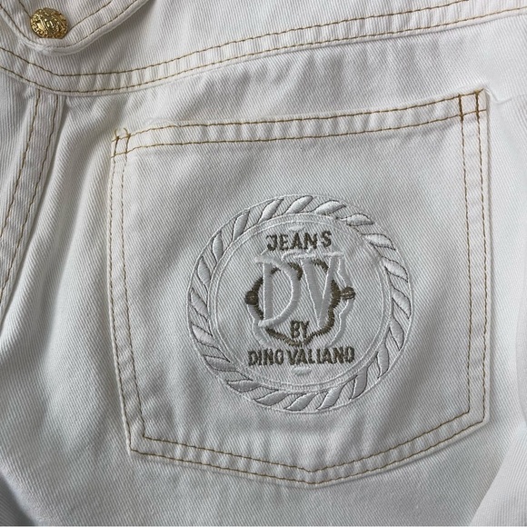 dino Valiano Off White Vintage Mom Jeans Size 42 - Picture 7 of 9